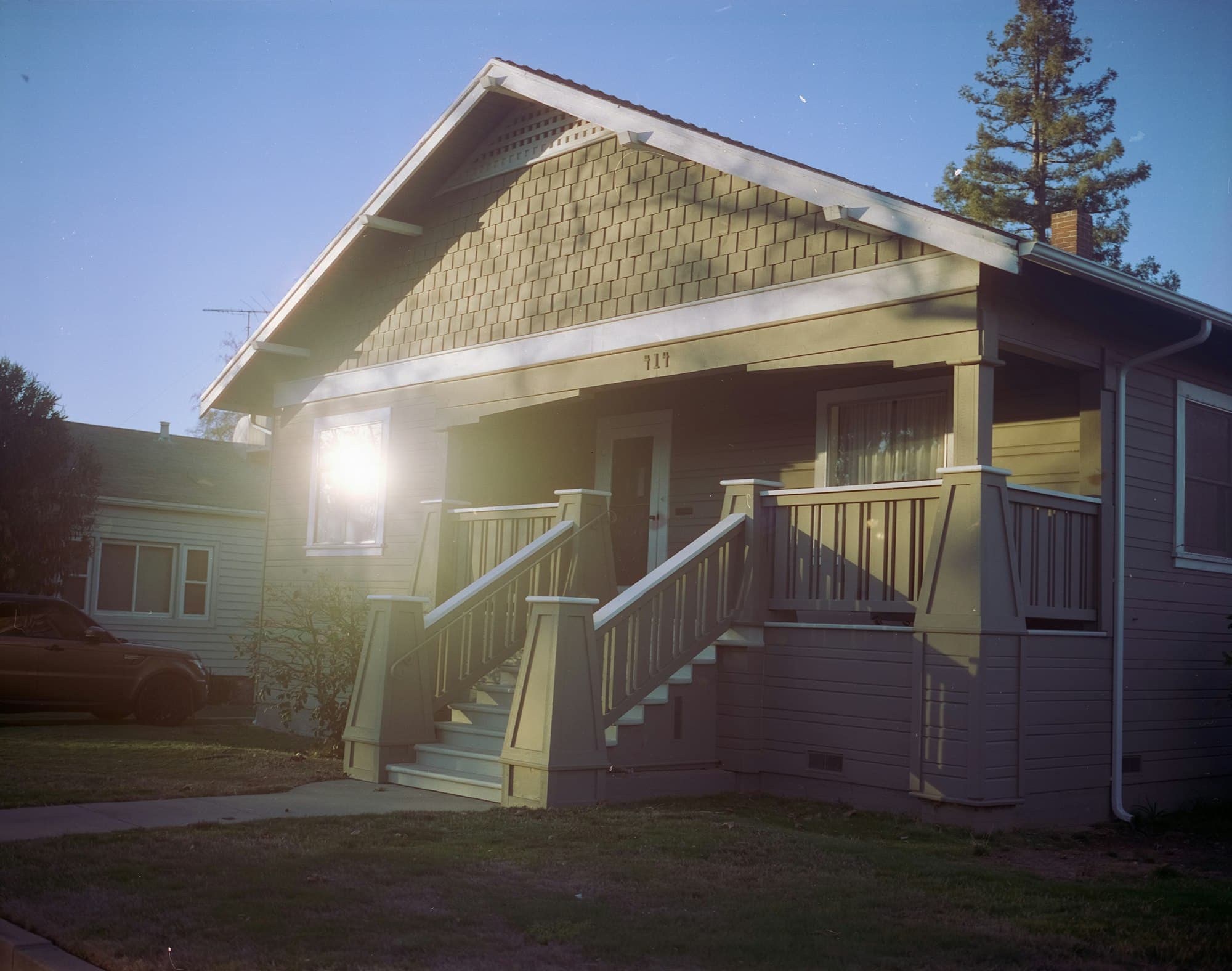 Historic Craftsman bungalow home in Sacramento California